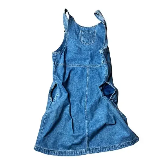Vintage 90s Levi’s Denim Dress Medium - Picture 4 of 5